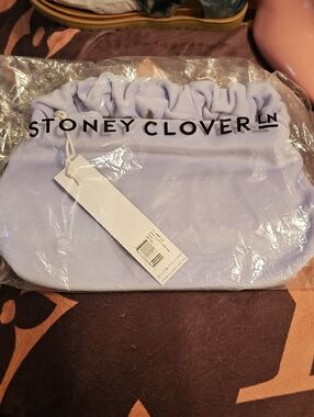Stoney Clover Lane Mini Drawstring Bag in Light Lavender